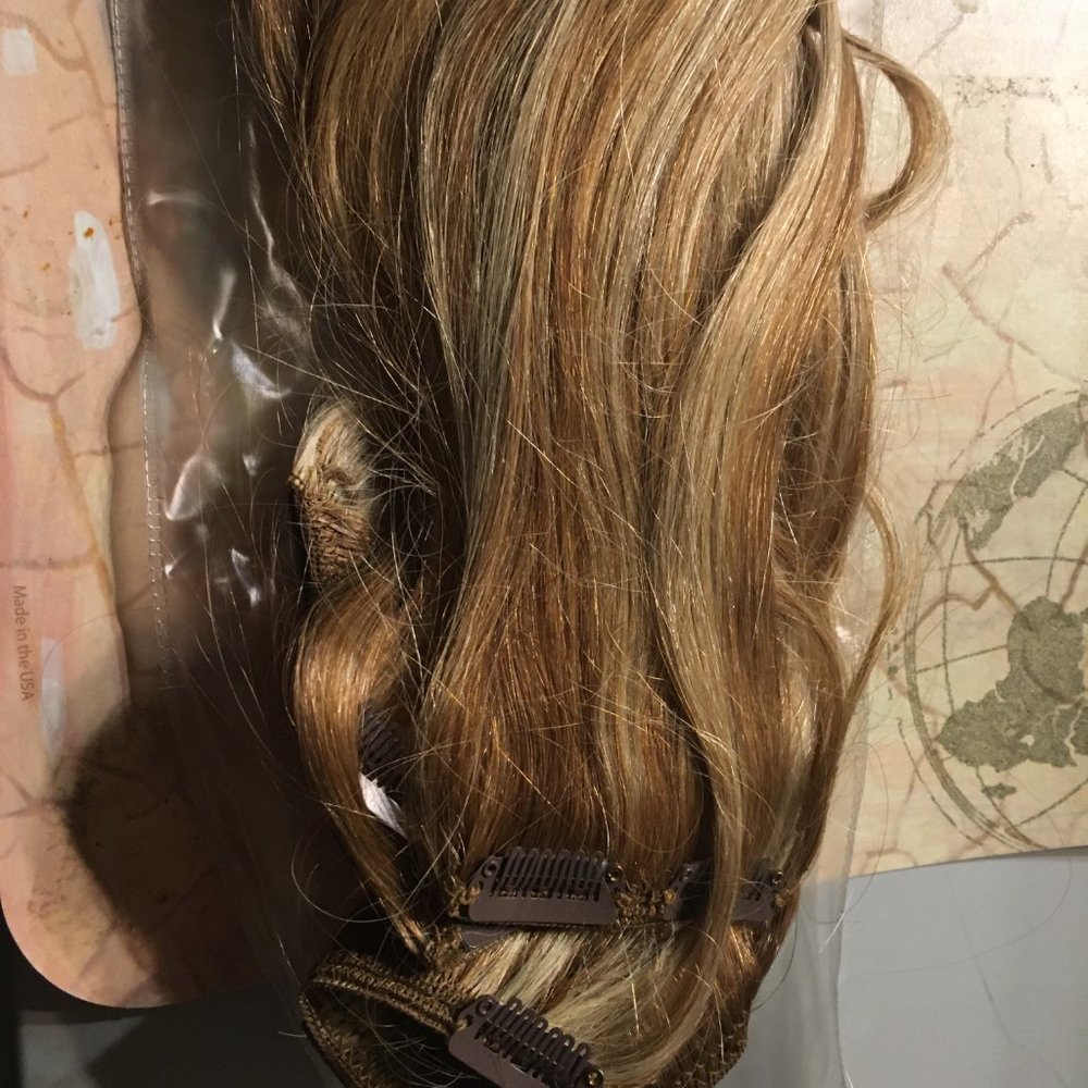 1/26 temp. Price drop Two Human Hair Extensions - 104 $40 or $35 w/offer